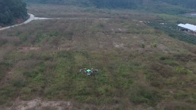 常鋒油動(dòng)多旋翼植保無(wú)人機(jī)30KG級(jí) 飛行視頻
